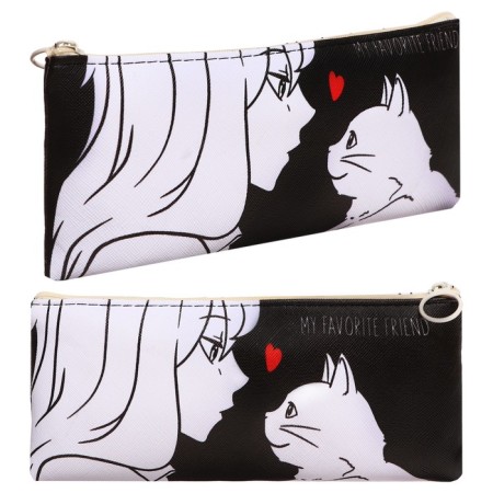 Penal Soft 1 department, 100 x 200 mm, flat, Meshu "Friends", artificial leather MS_57890