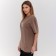 T-shirt female, light brown, size One size (42-46)