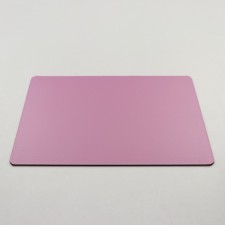 The substrate is reinforced, rectangular, gold - pink, 30 x 40 cm, 3.2 mm