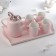 Ceramic tea set on the stand "Bant", 5 items: teapot 900 ml, 4 circles 200 ml
