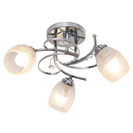 Laurah Lura 3x40W E27 Chrome 45x45x20cm-1