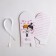 Bonbonniere box, gift packaging, “I love you”, 7.5 x 8 x 7.5 cm