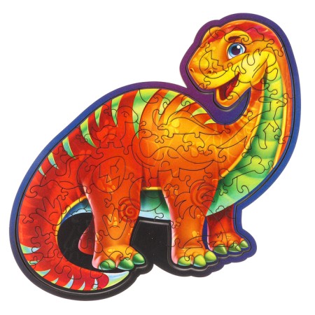 Wooden puzzle "Bronotosaurus"-2