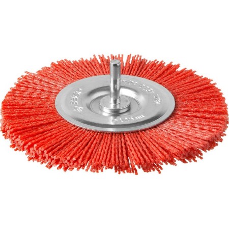 Disc “bison” 35161-125_z02, nylon, abrasive coating, 125 mm-1