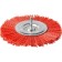 Disc “bison” 35161-125_z02, nylon, abrasive coating, 125 mm