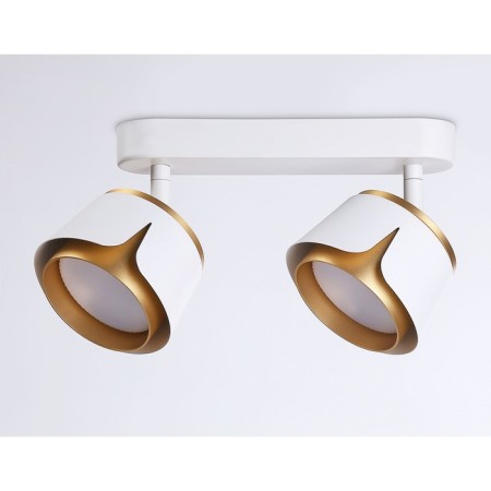 STAST NASTEN-POTOPLE WHOWER WITH AMBRELLA LIGHT, Techno Family, TN71229, 2XGX53, white, gold.-1