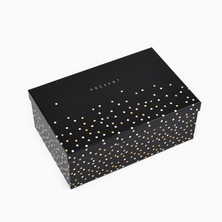 Gift rectangular, packaging, “universal”, 28 x 18.5 x 11.5 cm