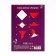 Cardboard of color A4, 16 sheets, 8 colors, in the Parrot folder, coated 240 g/m2