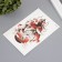Tattoo on the body color "Flower Flower" 12x19 cm