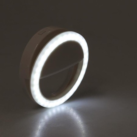 LED ring lamp for Luazon AKS-03, from batteries, 3 modes, white-1