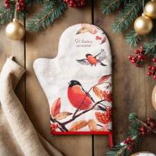 New Year. Varazhka-Open Ethel Winter Season 20x28cm, Sarzha, 100% HL, Vatin 250g/M2