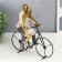 Souvenir Polystone Romance "Lovers - Bicycle Walk" 26.5x12.5x26 cm