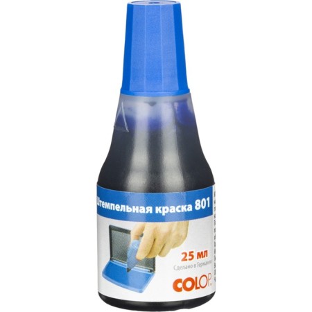COLOP stamp paint, 25 ml, blue