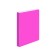 Folder with A4 clamp, 700 microns, root 27 mm, calligrata duble neon, inner pocket, up to 180 sheets, fuchsia
