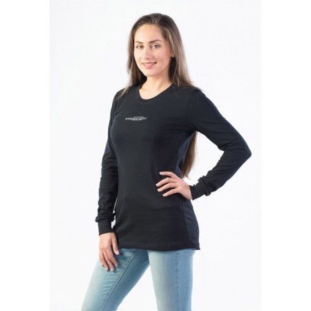 Women's longliva Smile and Do online, size 48, black color-1