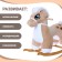 Rocking "Horse: Star", not musical, beige color