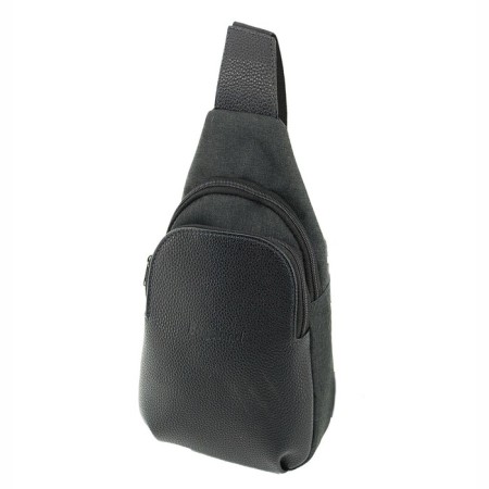 Bag sling (B2842-00140) Combined material (test + NK), black, 1x150x15 cm