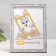 Photo frame Plastic "Watercolor" 15x21 cm, frosty silver
