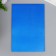 Foamiran metallic "bright blue" 1.8 mm set 5 sheets 20x30 cm
