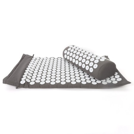 Arya Home set: needle massage rug 42x68 cm, pillow 10x15x38 cm