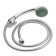 Bath mixer Zein Z0252, cartridge ceramics 35 mm, with shower, chrome
