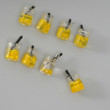 Acrylic Suspension "Cocktail. Lemon" 1.8x1.1x1.1 cm