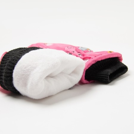 Baby mittens, fuchsia color, size 15 (7-8 years)-2