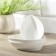 A set of ceramic salads "drop", 3 items, 13 × 8.5 cm, white color
