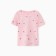 Children's Minaku T-shirt, pink color, height 80-86 cm