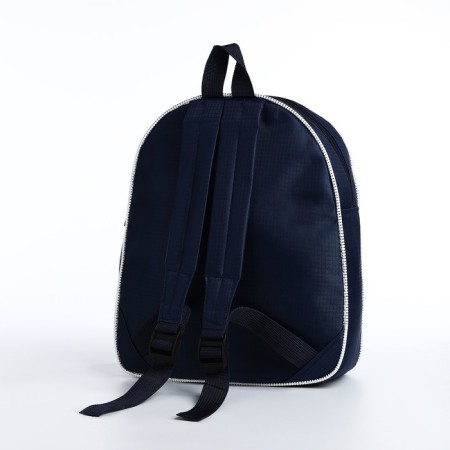 Baby backpack on lightning, blue color-5