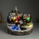 Souvenir plastic light "winter fun" is spinning 20.5x17x20.5 cm
