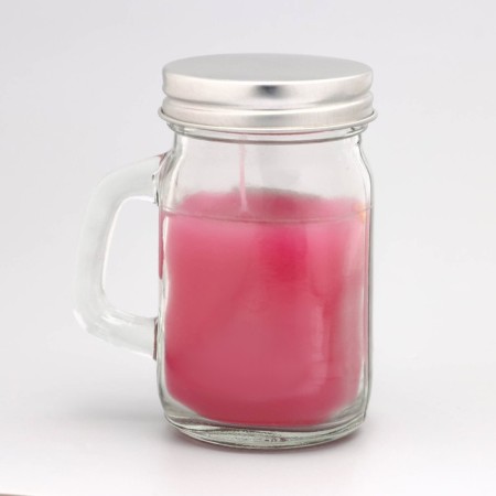 Aromatic candle in the Bank "Tender Rose", 7.2 x 8.5 cm, 190 g-5