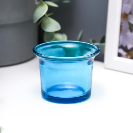 Glass of 4.7 x 6.2 x 6.2 cm "gloss", blue-1