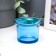 Glass of 4.7 x 6.2 x 6.2 cm "gloss", blue
