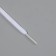 Shoes for shoes, steam, round, d = 5 mm, 90 cm, white color