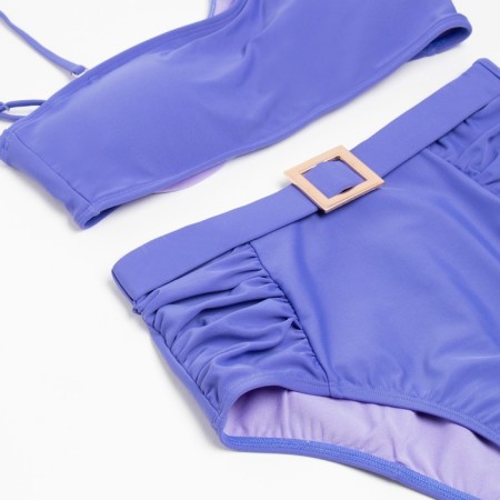 Separate Minaku Minaku swimsuit with a strap blue, size 42-5