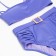 Separate Minaku Minaku swimsuit with a strap blue, size 42