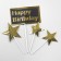 Topper "Happy Birthday", set of 4 pcs.