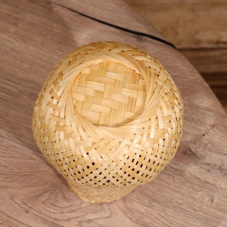 Vaska wicker, from bamboo 15x15x18 cm-3