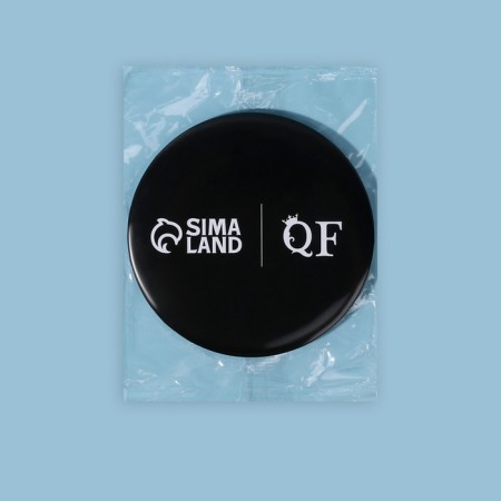 Mirror "QF", d = 7 cm, black color-5