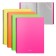 Folder 20 inserts on spirals, A4, 600 μm, Erichkrause "Matt Neon", the texture "Sand", mix