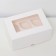 Packaging on 6 mini-driving-white with a window, 18.6 x 13.1 x 8 cm