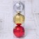 Set of balls plastic D-15 cm, 3 pcs "Dismaum" mix