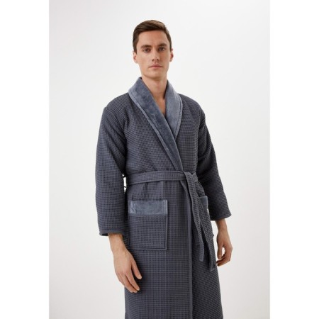 Male robe "Michael", size s, color anthracite-1