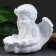 Figure - Climb "Angel with a jug" 23x23x27cm white