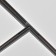 Connector T-shaped Exign built under GCL 9.5 mm, black