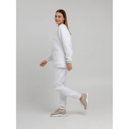 Women's pants with the basis, size 54, white color-6