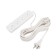 Extension cord Proconnect Optima 4 Nests, 7 m, 2x0.75 mm², b/s, white