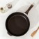 Pan, d = 28 cm, plastic handle, anti -stick coating, color coffee marble