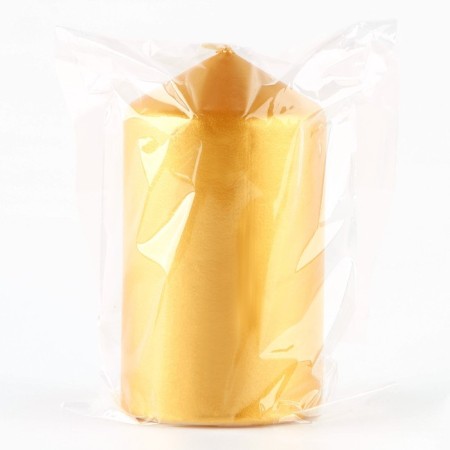 Candle-canbic 5.5 x 10.5 cm x 5.5, golden-2